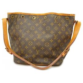Louis Vuitton-Louis Vuitton Monogram Petit Noe Shoulder Bag-Brown
