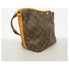 Louis Vuitton-Louis Vuitton Monogram Petit Noe Shoulder Bag-Brown