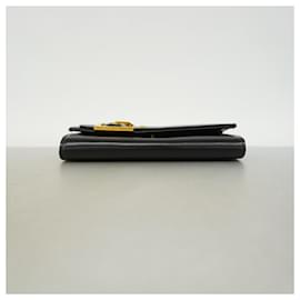 Gucci-Gucci Long Wallet in Black Leather-Black