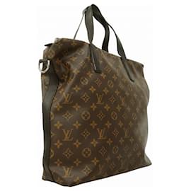 Louis Vuitton-Louis Vuitton Monogram Macassar Kitan Tote Bag-Brown