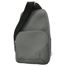 Louis Vuitton-Louis Vuitton Taiga Avenue Sling Bag-Grey