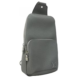 Louis Vuitton-Louis Vuitton Taiga Avenue Sling Bag-Grey