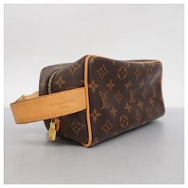 Louis Vuitton-Bolsa Louis Vuitton Monogram Locker Top Kit-Marrom