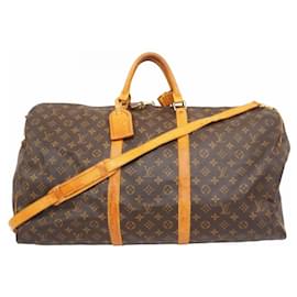 Louis Vuitton-Louis Vuitton Boston Bag Monogram Keepall Bandouliere 60-Brown