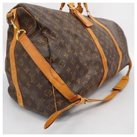 Louis Vuitton-Louis Vuitton Boston Bag Monogram Keepall Bandouliere 60-Brown