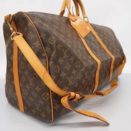 Louis Vuitton-Louis Vuitton Monogram Keepall Bandouliere 60-Brown