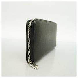 Louis Vuitton-Louis Vuitton Long Wallet Taiga Zippy Organizer NM M30056 Noir-Black