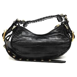 Balenciaga-Balenciaga R Le Cagol Bag Xs -Black