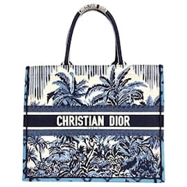 Dior-Christian Dior Book Tote Bag 42 -Blue