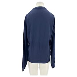 SéZane-SEZANE Knitwear T.International L Wool-Navy blue