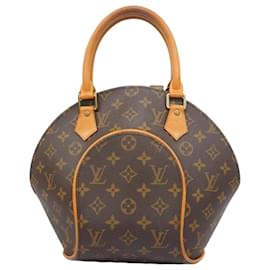 Louis Vuitton-Louis Vuitton Monogram Ellipse PM Handbag-Brown