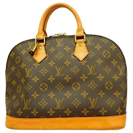 Louis Vuitton-Louis Vuitton Monogram Alma Handbag-Brown