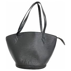 Louis Vuitton-Louis Vuitton Epi Saint Jacques Shoulder Bag-Black