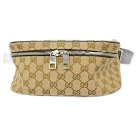 Gucci-Gucci Body Bag GG Canvas 630915-Brown