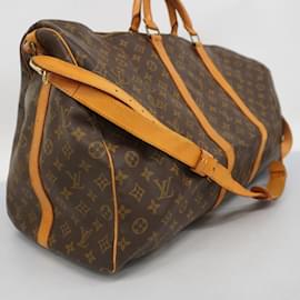 Louis Vuitton-Louis Vuitton Boston Bag Monogram Keepall Bandouliere 60-Brown