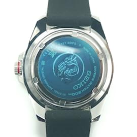Seiko-SEIKO PROSPEX Diver Scuba SBDJ055 Solar Blue Dial Wristwatch-Other
