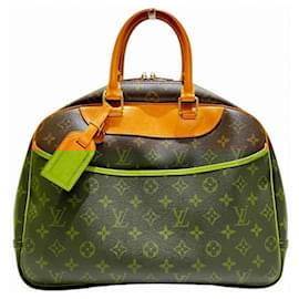 Louis Vuitton-Louis Vuitton Monogram Deauville Handbag-Brown