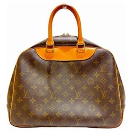 Louis Vuitton-Louis Vuitton Monogram Deauville Handbag-Brown