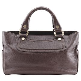 Céline Bolsa de mão Celine Boogie Bag Marrom