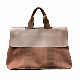 Hermès-Sac à main Hermes Valparaiso MM H marron-Marron