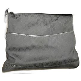 Borsa a tracolla Gucci in pelle nera Nero