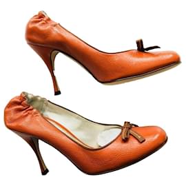 Dolce & Gabbana-Stunning New  Shoes-Brown,Orange