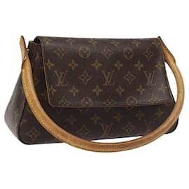 Louis Vuitton-LOUIS VUITTON Monogram Mini Looping Shoulder Bag M51147 LV Auth EC438-Monogram
