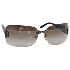 Céline-CELINE Sunglasses plastic Brown Auth yk17687-Brown