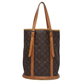 Louis Vuitton-LOUIS VUITTON Monogram Bucket GM Shoulder Bag M42236 LV Auth nb263-Monogram