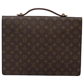 Louis Vuitton-LOUIS VUITTON Monogram Porte Documents Bandouliere Bag M53338 Auth ep7806-Monogram