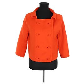 Courreges Wolljacke Orange
