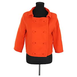 Courreges Wool jacket Orange
