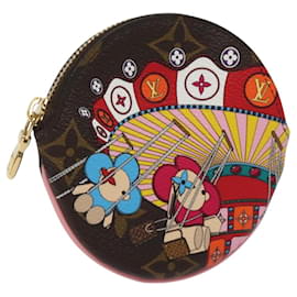 Louis Vuitton-LOUIS VUITTON Monogram Vivienne Porte Monnaie Round Purse M69757 LV Auth MY089A-Monogram