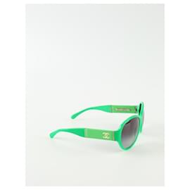 Chanel-Green sunglasses-Green