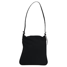 Fendi-FENDI Hand Bag Nylon Black Auth ti2887-Black