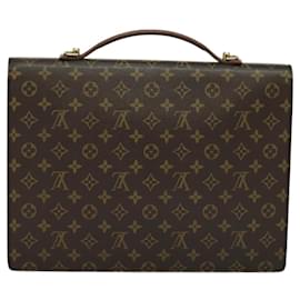 Louis Vuitton-LOUIS VUITTON Monogram Porte Documents Bandouliere Bag M53338 Auth ep7782-Monogram