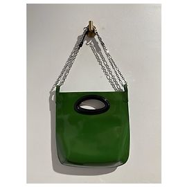 MARNI Bolsas T. Couro Verde