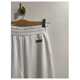Off White-OFF-WHITE Trousers T.International XS Cotton-White
