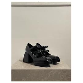 Autre Marque-NODALETO Heels T.EU 40 Leather-Black