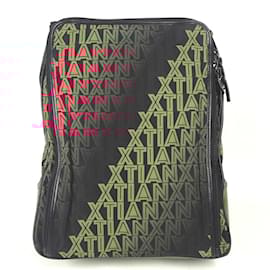 Christian Louboutin-Sac à dos noir et rouge Christian Louboutin-Noir,Rouge
