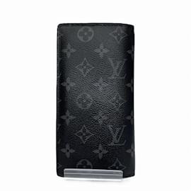 Louis Vuitton-Louis Vuitton Monogram Eclipse Long Wallet-Brown