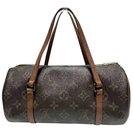Louis Vuitton-Louis Vuitton Monogram Old Papillon 26 Handbag-Brown