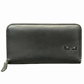 Fendi-Fendi Monster 7M0210 Long Wallet-Black