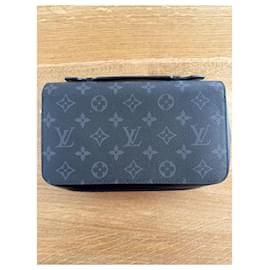 Louis Vuitton-Zippy XL-Black,Dark grey