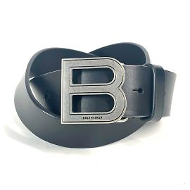 Cinturón Accesorio Hebilla B Balenciaga 655956 Negro