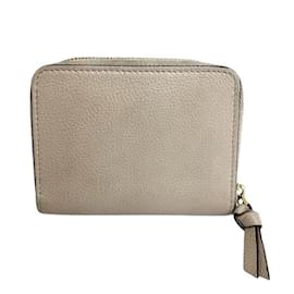 Louis Vuitton-Louis Vuitton Lockme Zippy Coin Purse-Grey