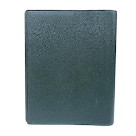Louis Vuitton-Louis Vuitton Taiga Agenda Bureau Notebook Cover-Green