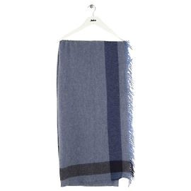 Eric Bompard Kaschmir-Schal Blau