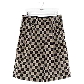 Burberry-Bermuda en coton-Marron