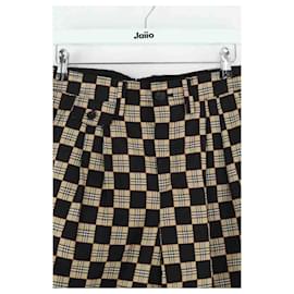 Burberry-Bermuda en coton-Marron